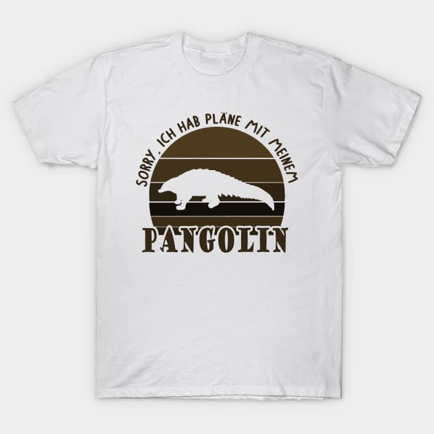 Pangolin Pläne Asien Natur Spezies Vibes Tier T-Shirt by FindYourFavouriteDesign